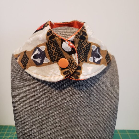 Handmade Lined Baby Drool Bandanas Set Of 3 - Picture 4 of 9